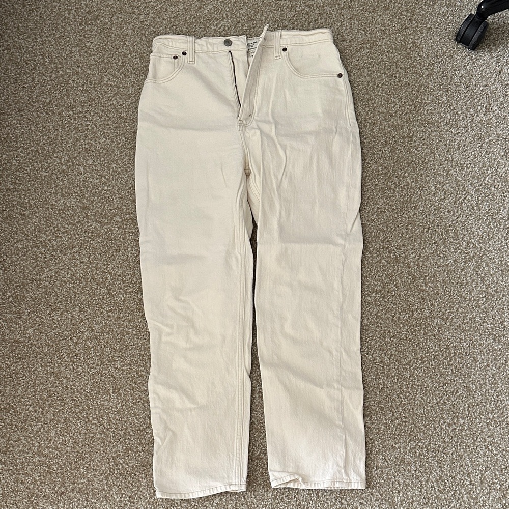 Abercrombie & Fitch ankle straight ultra high rise jeans — CURVE LOVE